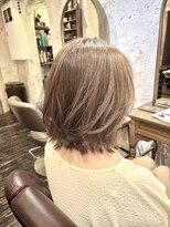 ルミエ ヘアサロン 経堂店(Lumie hair salon)&nbsp;ミディアムレイヤーボブ