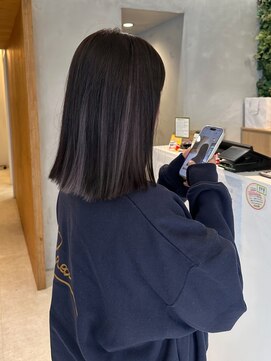 インナーカラー×パープル