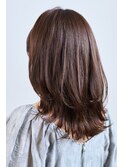 30代40代50代ミディアムくびれレイヤー