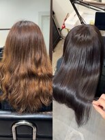 エッセンシア 表参道店(ESSENCIA)&nbsp;髪質改善◆うるツヤロング◆透明感カラー