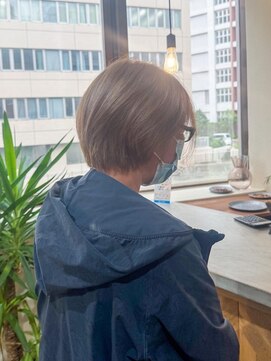 クリック(Click) ミディアムヘア/暗めカラー/グランマッシュ/北九州/小倉