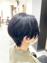 デザイニングヘアードゥ(designing hair Deux) メンズ闇落ちマイキーセンターパートスタイル 【メンズカット】