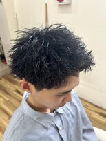 スウェル 稲毛店(Swell)&nbsp;ピンパーマスパイキーショート