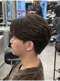 パーマ落としメンズストレート曲がる縮毛矯正