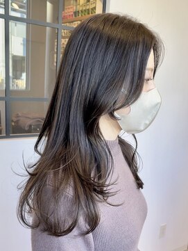 アルブル ヘアー デザイン(arbre hair design) レイヤースタイル/髪質改善オリーブカラー