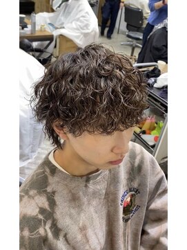 オムデュー(HOMME DEUX) 【KAITO】波巻きマッシュウルフ！