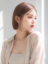 ルービック なかもず(Rubik's)&nbsp;大人可愛いナチュラルボブ×透明感カラー