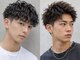 インブルーム(In Bloom)の写真/《口コミ4.9◎/20時迄営業》ショートパーマが得意なメンズ専門美容室*初パーマもお任せ★セットも簡単に