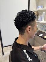 アナザーワールドココン(ANOTHER WORLD cocon)&nbsp;ツーブロ×クリームパーマ