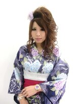 ラチャウ(La.Ciau) サイドフラワーアップ