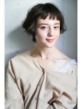 リスタバイネオリーブ 浅草(Re:sta by neolive) 前下がりショートボブ