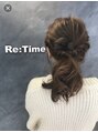 ヘア ストア リタイム(hair store Re-Time)&nbsp;ヘアアレンジもさせていただきます。