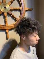 バーバー スタジオ ラフテル(Barber Studio RAFTEL)&nbsp;ツイストスパイラル フェザーマッシュ  ソフトツーブロック