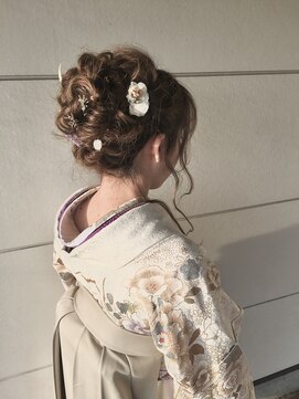 ラッソヘアー(Lasso hair) 和装アップスタイル