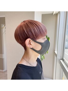 メロウバイケンジ(mellow by KENJE) 【ダブルカラー × ピンクベージュ】