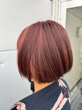 ヘアークラフト アニー 南郷18丁目店(HAIR CRAFT Annie) ピンクハイライト