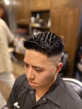 ヒロギンザ 横浜店(HIRO GINZA) スキンフェード濡れパンスタイル