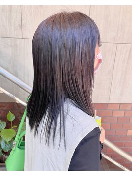 モア 下通店(MORE) ブリーチ無し/パープルからー/ストレート