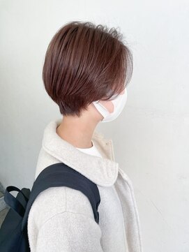 キャンバス バイ ネオリーブ 横浜西口(Canvas by neo.) 大人可愛い小顔丸みショートボブ　20代30代40代