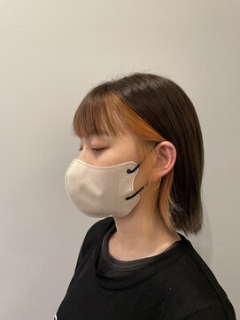 ヘアサロン エン(hair salon en.) 秋冬オススメ！オレンジフレーミングカラー