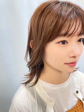 ディアローグ 瑞江南口店 ナチュラルベージュ×外はねボブ☆