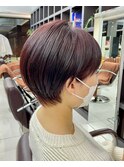  [オージュアサロン/恵比寿]カジュアルショート小顔ヘア