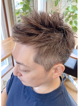 ココモ(cocomo) カラーリング卒業中メンズショート