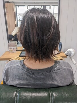 アーツ 茅ヶ崎(arts) シルキーベージュ/斜めバング/グレージュカラー/デザインカラー