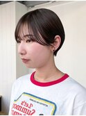 ナチュラルショート_マチルダボブピンクベージュ_ba461351