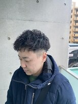 メンズサロン ウエストサイドカットクラブ(Men's West Side Cut Club) 刈り上げ×パーマ