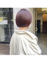 インサイドアウト(IN SIDE OUT+)&nbsp;ピンクブラウン / 暖色カラー / ミニボブ【IN SIDE OUT＋】