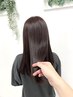 【★TRカラー★】プレミアムイルミナカラー＋炭酸極潤ケア⇒￥8980