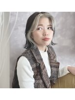 ソワ 四日市(soie)&nbsp;【soie/shiho】センター分けフェイスフレーミング