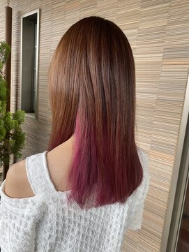 ヴァン カウンシル 川中島店(VAN COUNCIL) インナーカラーす/川中島美容室