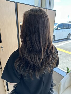 ロエン 西岡崎店(ROEN) オリーブブラウン/オリーブベージュ/巻き髪/艶巻き