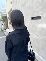 ニア 清澄白河(nir)&nbsp;【清澄白河 半個室】 ボブ× 極細ハイライトカラー