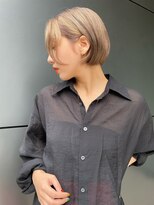 トルネード(TORNADO) 海外ヘア カーテンバング ベージュボブ フェイスレイヤー t112