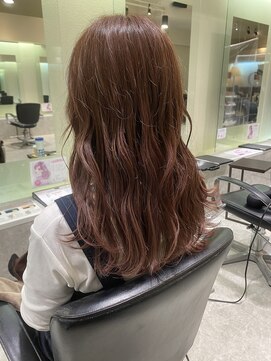 リー 尼崎(Lee) ペールピンクブラウン