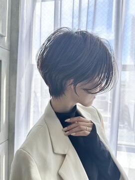 トッカ ヘアアンドトリートメント 難波店 小顔似合わせカット愛されクールショート20代/30代40代50代/難波