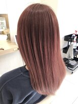 ヴィーヴォ 深江橋店(VIVO) 【 VIVO】グラデーションカラー ピンクカラー 暖色 ケアブリーチ
