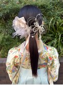 卒業式ヘアセット×袴着付け