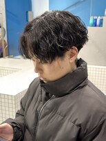 ゼストプール(ZEST POOL)&nbsp;センターパートシャドウパーマ