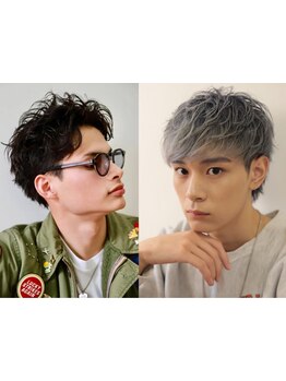 【豊橋/メンズ専門】似合わせカット×パーマが人気◎簡単スタイリングでカッコイイ理想のスタイルが叶う！