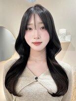 フィー 北千住店(fee)&nbsp;[柴尾style]韓国ヘア/顔周りカット/イメチェン/黒髪/ストレート