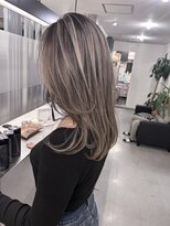 キング(K!ng) 縮毛矯正髪質改善ハイライトレイヤーカット楠葉美容室エクステ