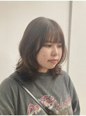 ゆるふわ！くびれミディパーマ