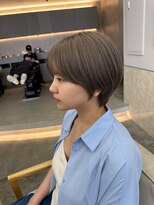 サンド 鹿児島中央(sand)&nbsp;簡単まとまるショートヘア