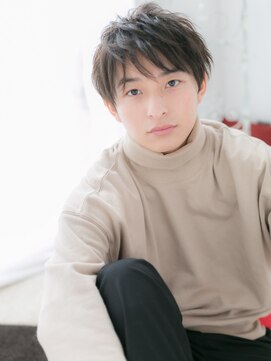 アルバハナレ 横浜(αlba HANARE) 関内/髪質改善/ヘーゼルグレージュ×サーフフェザーショートn