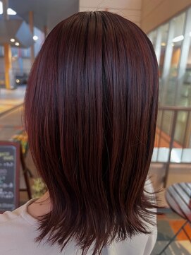 エイム ヘアメイク 横川店(eim HAIR MAKE) pink brown