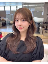 コア 銀座(COA)&nbsp;レイヤー顔まわり韓国似合わせ顔周りカット銀座美容室